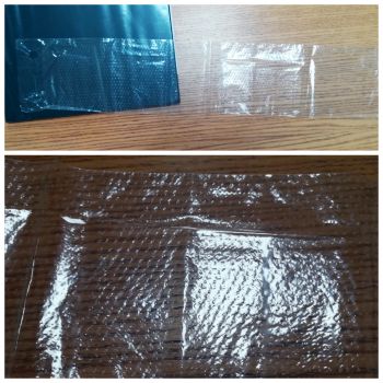 Polypropylene bag with perforation 130x660 mm